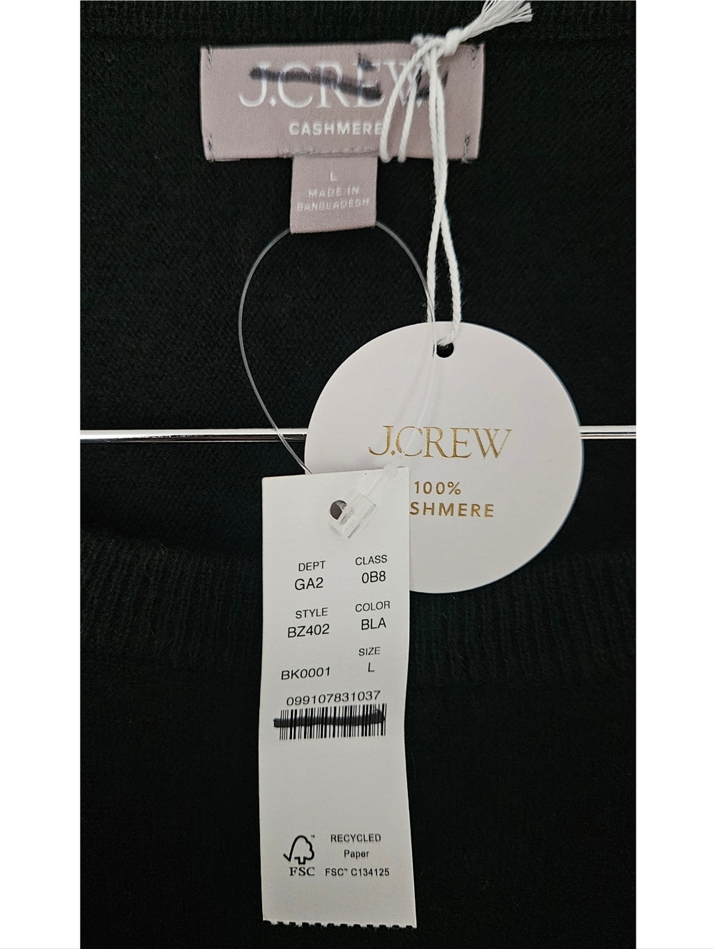 J.Crew Cashmere Boatneck Sweater - Picture 6 of 6